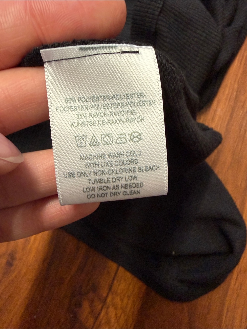 Free People Black Ribbed Flared Racerback Tank - Picture 5 of 5